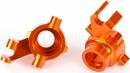Steering Blocks 6061-T6 Aluminum Orange Anodized L&R