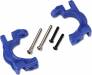 Caster Blocks (C-Hubs) Extreme Heavy Duty Blue (Left & Right)