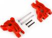 Carriers Stub Axle Rear Extreme Heavy Duty Red (L&R)