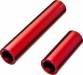Driveshafts Center Female 6061-T6 Aluminum (Red-Anodized)