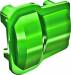 Axle Cover 8g (Green Anodized) (2)