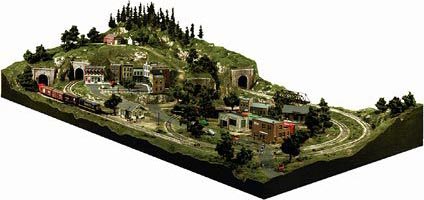 WSCST1483 - HO Grand Valley Layout Kit By WOODLAND SCENICS @ Great Hobbies