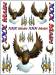 Sticker Sheet Eagles