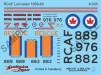 Avro Lancaster B Mk. X - RCAF+3 SAR Markings (1961) 1/72