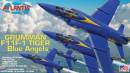 1/55 US Navy Blue Angels F-11F1 Grumman Tiger