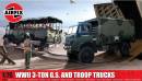1/76 WWII 3-ton 4x4 General Service & Troop Trucks