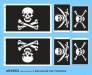 1/35 Fabric Texture Applique: Pirate Flags