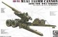 1/35 M1A1 155mm Cannon Long Tom WWII Version Gun