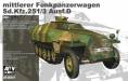 1/35 Mittlere Funkpanzerwagen SdKfz 251/3 Ausf D Armored Halftrac