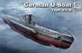 1/350 German U-Boat Type VII B Submarine