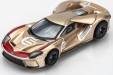 HO Slot Car Ford GT Heritage #5 Gold