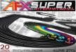 Super Int Raceway Slot Track Set w/4 Formula Car (Mega G+)