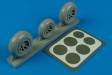 1/32 P38 Wheels & Paint Masks