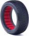 1/8 Buggy Enduro Ultra Soft Tires w/Red Ins (2)