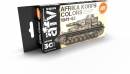 Acrylic Paint Set 3rd Gen 17ml (6) Afrika Korps