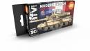 Acrylic Paint Set 3rd Gen 17ml (6) Modern French AFV