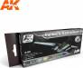 Air Series: Acrylic Paint Set 8 Luftwaffe Camouflage Vol.2