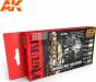Figure Series: Acrylic Paint Set 17ml (6) M44 Camouflage Uniform