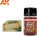 Enamel Paint 35ml Bottle Crusted Rust Deposits Dark