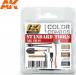Color Combos: Acrylic Paint Set 17ml (3) Standard Tools All Eras