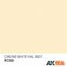 Real Colors Acrylic Lacquer Paint 10ml Cream White RAL9001