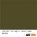 Real Colors Acrylic Lacquer Paint 10ml Protective Green 1920-1930