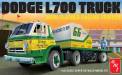 1/25 1966 Dodge L700 Truck w/ Flatbed Racing Trailer