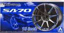1/24 Wheel Set WEDS SPORTS SA-70 18-Inch