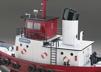 AQUB5726 AquaCraft Atlantic II Tugboat RTR w Tactic 4 Ch By AQUACRAFT Great Hobbies