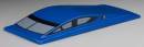 Fiberglass Cowl Blue Revolt 30