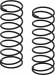 Shock Springs: 55mm 0.547N/mm (3.12lb/in) (2pcs)
