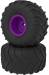 dBoots Chevron MT Tire Set Glued (Gorgon) - Purple