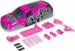 GORGON Painted Decaled Trimmed Body Set Pink/Black