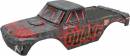 Arrma QUAKE Painted/Decaled/Trimmed Body Set (Red)