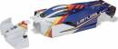 LIMITLESS Painted Decaled Trimmed Body White/Blue