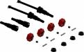 Metal Axle & Wheel Hex Set B (4pcs) - GROM