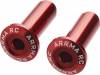 Wheelie Bar Axle Aluminum Red (2)