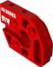 Aluminum Motor Plate 49 Series Red