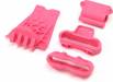 Lower Skid & Bumper Mount Set - Pink