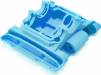 Rear Lower Skid/Gearbox Mount (1Pc) - Blue