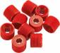 Hub Nut Red (10) Nero