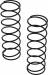 Shock Springs 85mm 0.64N/mm (3.65lb/in)(2)