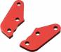 Steering Plate B Aluminum Red Senton (2)