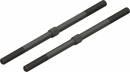 Steel Turnbuckle M6x130mm (Black) (2)