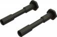 Steel Steering Post 6X42mm Black (2)