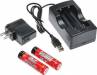 Li-Ion 18650 Batt/ADC-L2 Li-Ion Charger Set