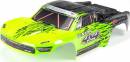 Body Painted/Decal Trim Green Senton 4X4 BLX