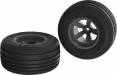 Dirt Runner ST Front Tire Set Glued Black (2)