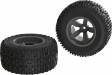 Dirt Runner ST Rear Tire Set Glued Black (2)