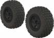 Dboots Fortress SC Tire Set Glued Black (2)